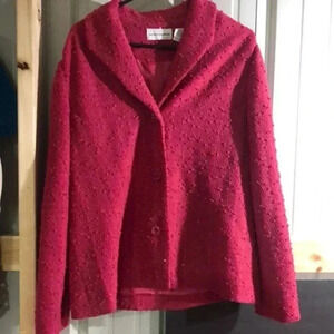 Alfred Dunner brand plus size‎ 16 magenta pink jacket